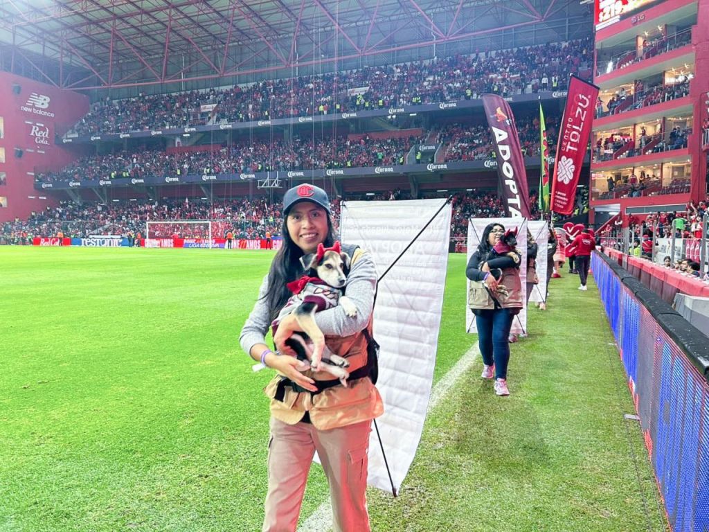 Cepanaf y Toluca FC debutan con golazo de amor: 90 perritos hallan hogar con “La Mejor Jugada es&nbsp;Adoptar”.
