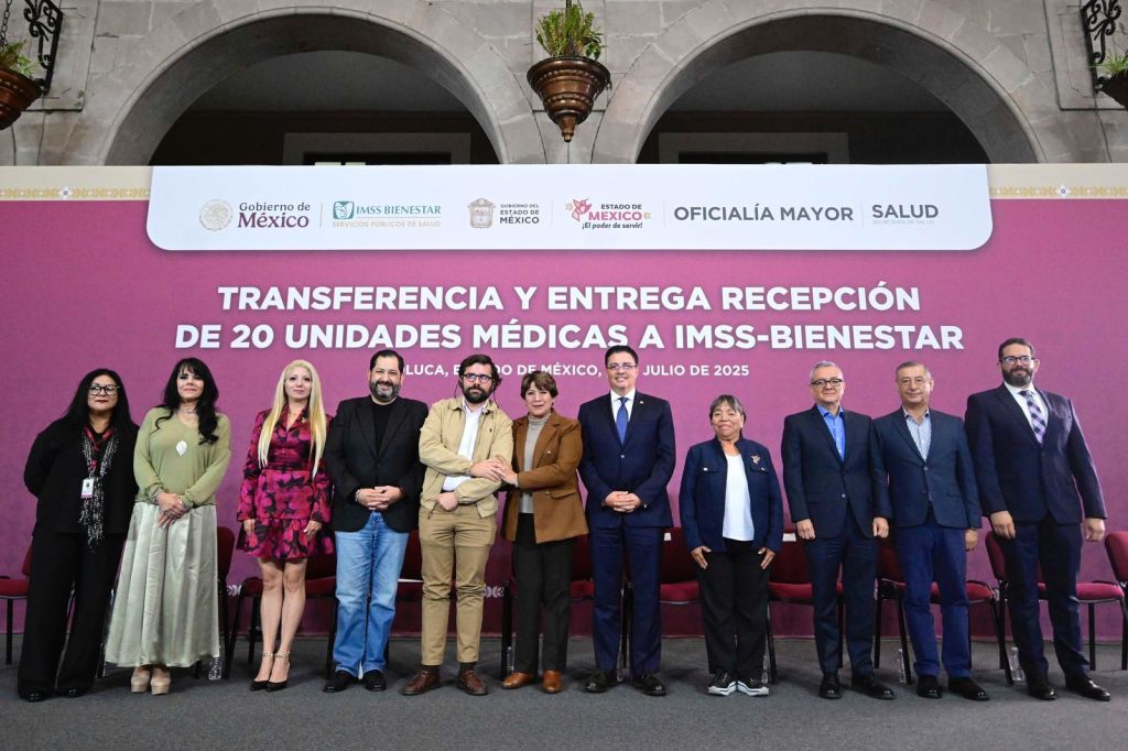 ¡Salud gratuita para mexiquenses sin seguridad social! Gobernadora Delfina Gómez integra 20 hospitales del EdoMéx a&nbsp;IMSS-Bienestar.