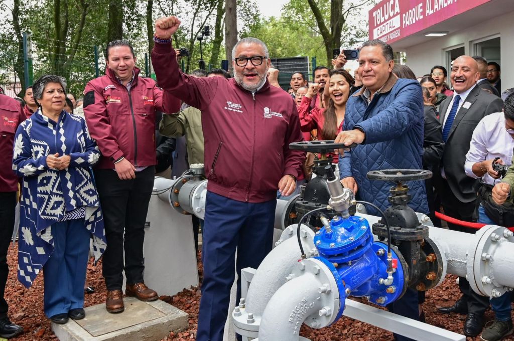 Gobierno del EdoMéx y Toluca refuerzan abasto de agua con nuevo pozo; Horacio Duarte llama a la coordinación entre&nbsp;gobiernos.
