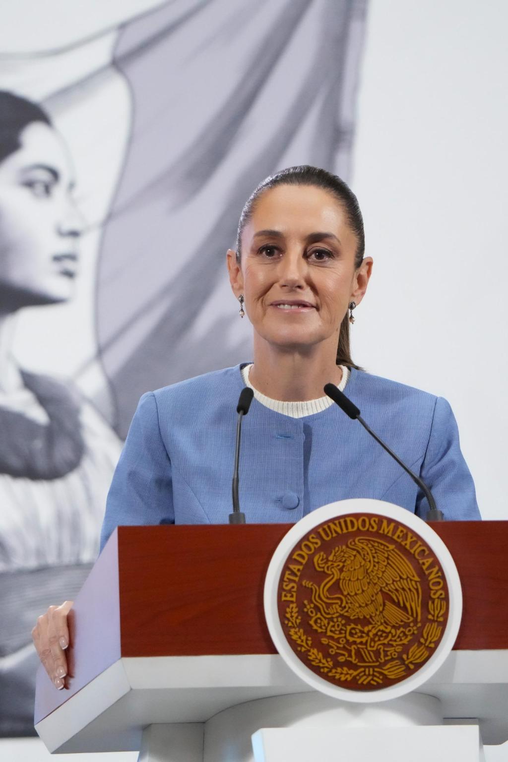 Claudia Sheinbaum logra 78.6 % de aprobación&nbsp;nacional.