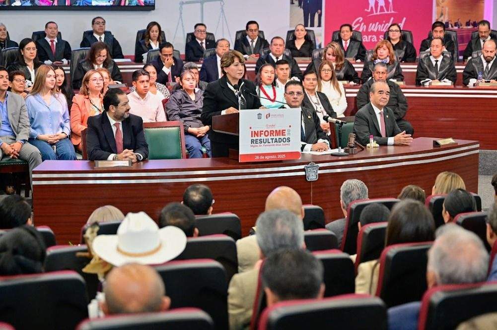 Gobernadora Delfina Gómez: En Edoméx, el Poder Judicial se transforma y se acerca al&nbsp;pueblo.