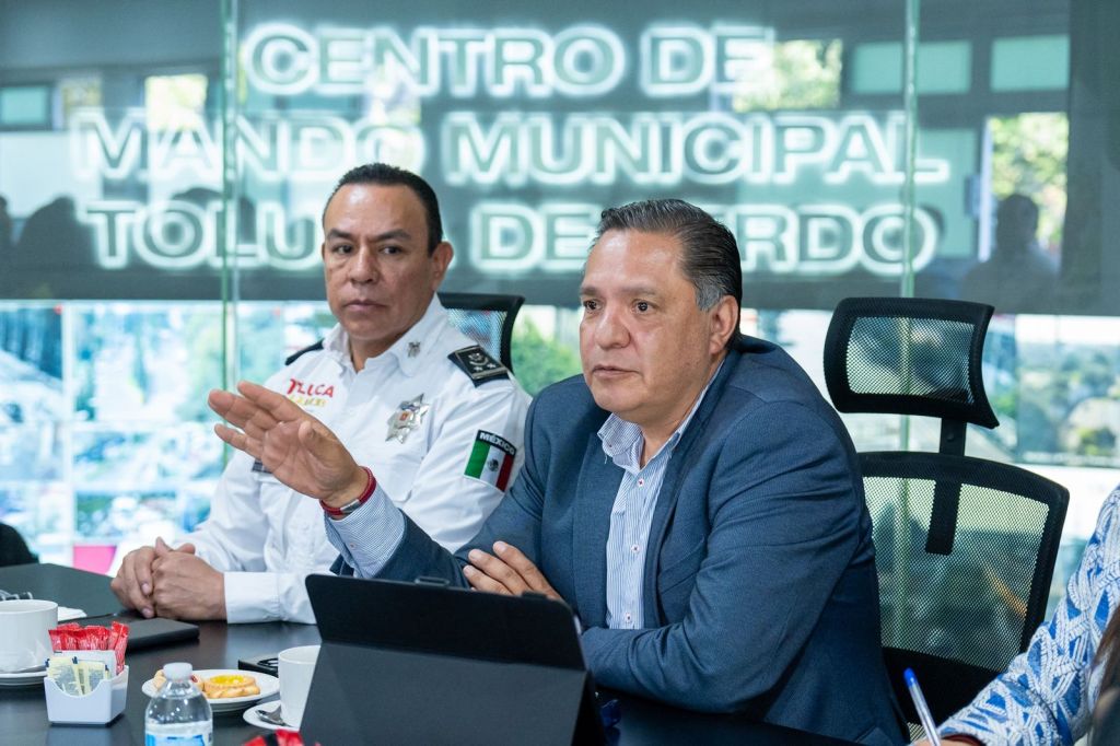 Operativos coordinados en Toluca logran más detenciones y seguridad para las familias: Ricardo&nbsp;Moreno.