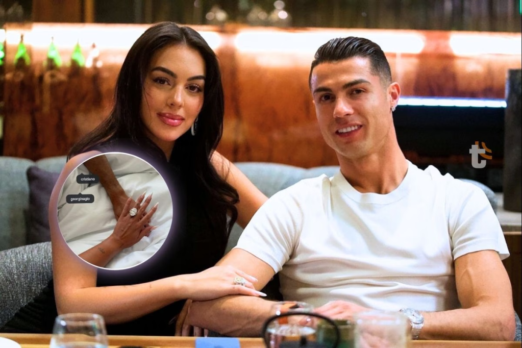Cristiano Ronaldo y Georgina Rodríguez anuncian boda con lujoso anillo de&nbsp;compromiso.