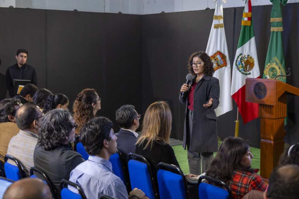 Gestión cercana, incluyente y progresista, cimiento para la transformación de la UAEMéx: Patricia Zarza&nbsp;Delgado.