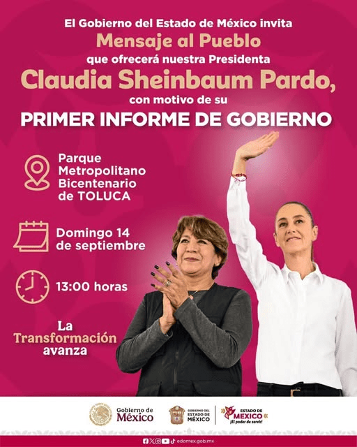 Bienvenida Presidenta Claudia Sheinbaum&nbsp;Pardo.