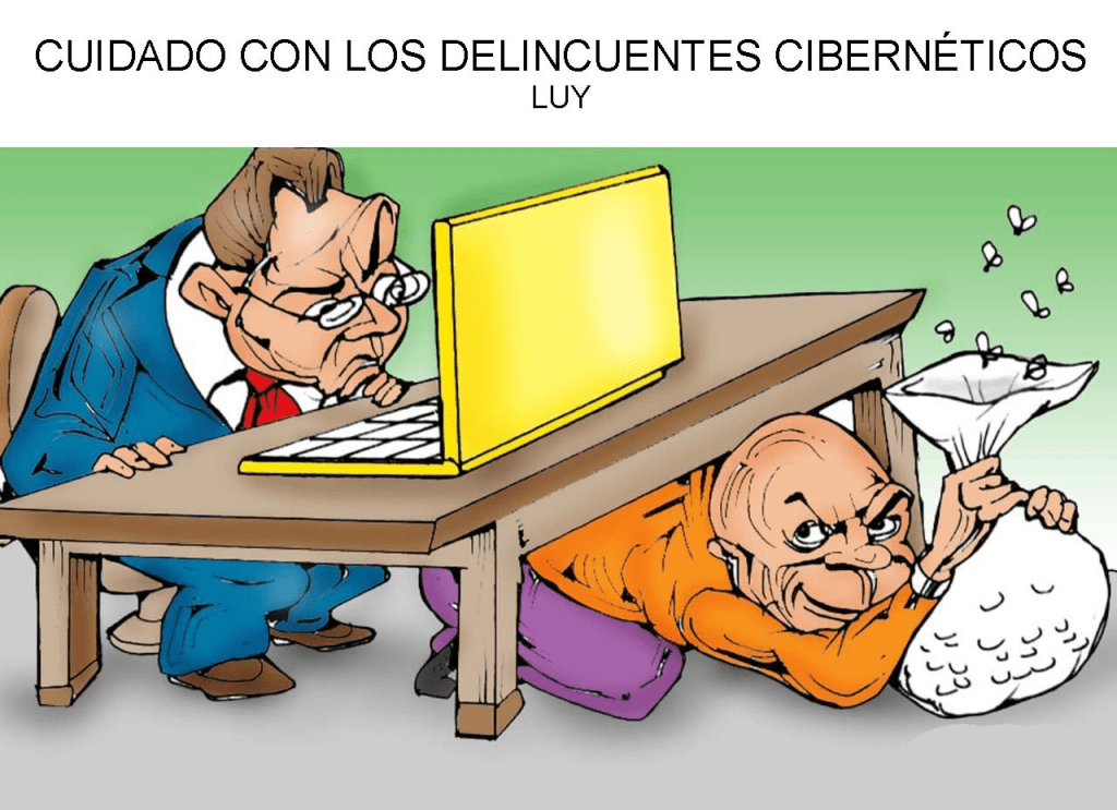 Cuidado con Los Delincuentes&nbsp;Cibernéticos.