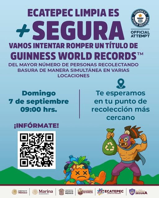 Ecatepec, Limpia es&nbsp;Segura.