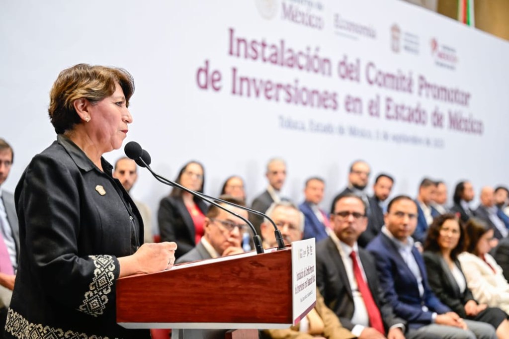 Instala Gobernadora Delfina Gómez Comité Promotor de Inversiones para impulsar la economía, la generación de empleos y el bienestar de los&nbsp;mexiquenses.