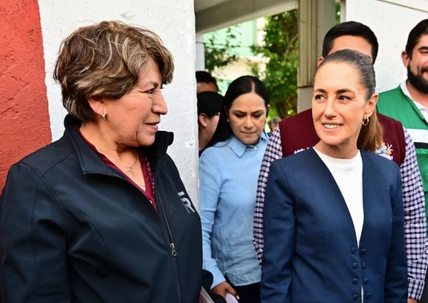 Gobernadora Delfina Gómez y Presidenta Claudia Sheinbaum agilizan ayuda en Neza; 87% de calles ya sin encharcamientos.