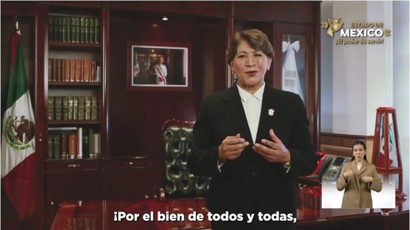 Trolebús, Mexicable y más de 30 millones de viajes gratuitos para quienes más lo necesitan: Gobernadora Delfina&nbsp;Gómez.