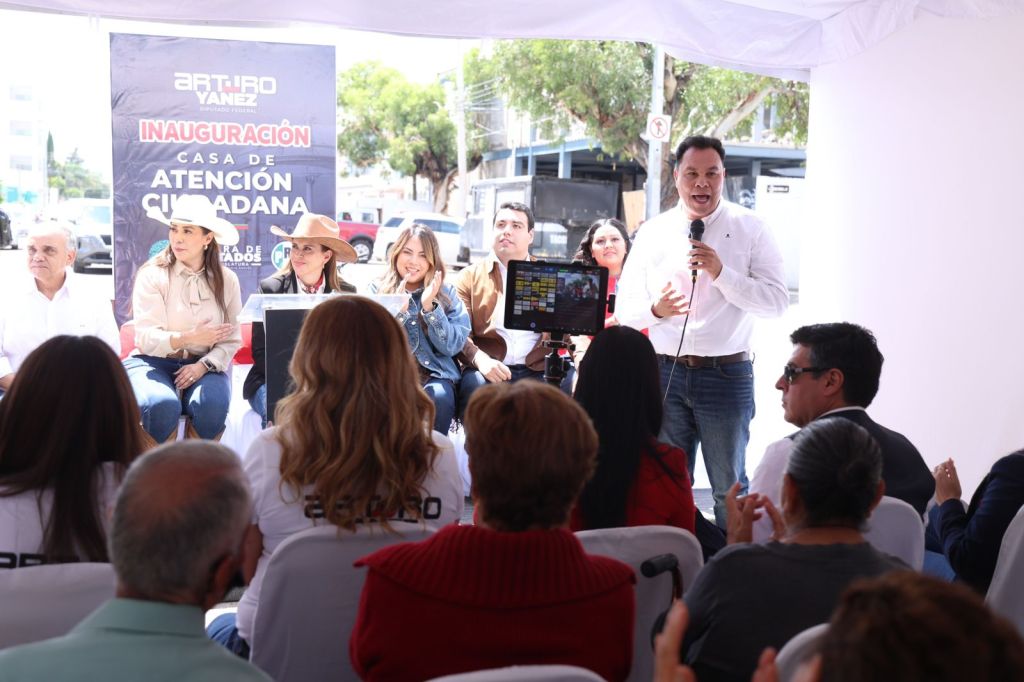 Diputado Federal del PRI Arturo Yáñez Cuéllar Inaugura su Casa de Gestión Social en&nbsp;Durango.