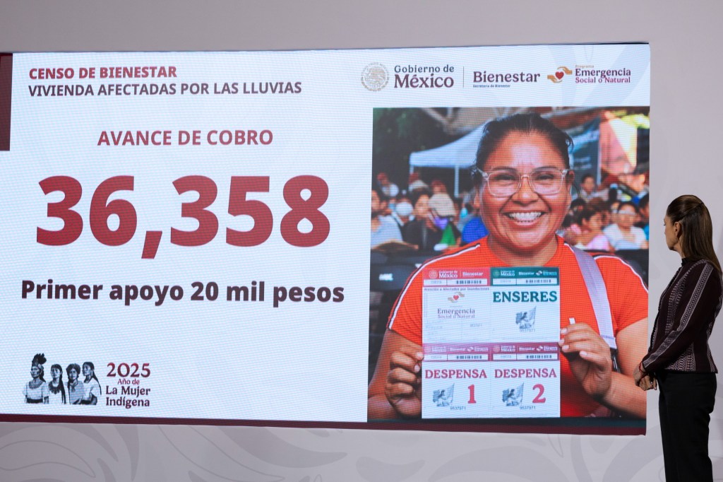 Gobierno de México: Avanzan Labores de Limpieza y se han Entregado 36 Mil 358 Apoyos a la Población afectada por Las&nbsp;Lluvias.