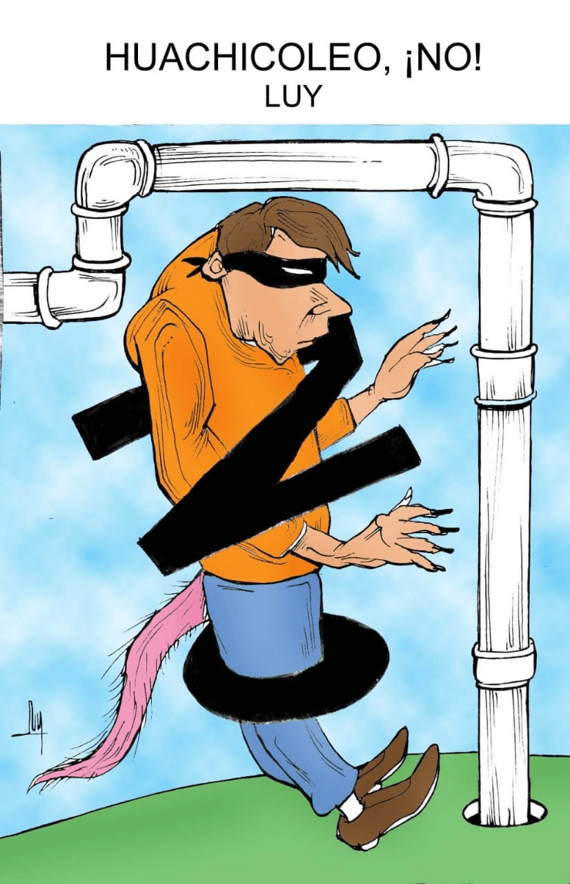 Huachicoleo, ¡¡¡NO!!!