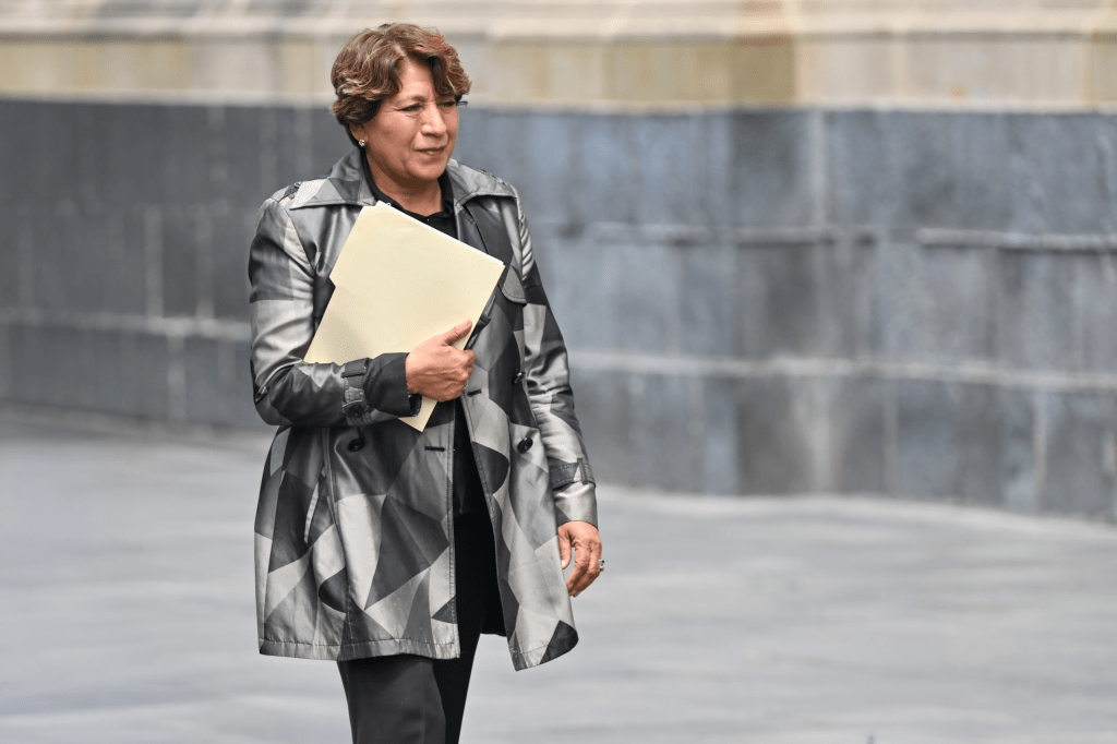 Participa Gobernadora Delfina Gómez en reunión de Gabinete de Seguridad encabezada por la Presidenta Claudia&nbsp;Sheinbaum.