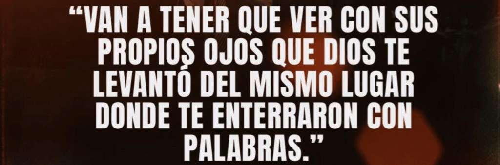 Anoche El Culto fue Maravilloso, Lágrimas y Oraciones fueron derramadas. Fe y Esperanza fueron liberadas… Esta fue La Palabra final, que trajo el Espíritu Santo, fue como la cereza en el pastel… Lo que te Preocupaba, YA Está&nbsp;Resuelto.