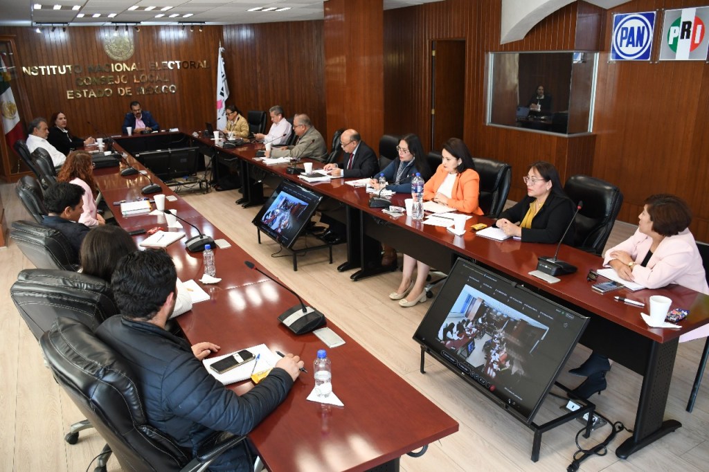 La Vocalía Secretarial del INE Estado de México concluye ciclo de reuniones de coordinación&nbsp;distrital.