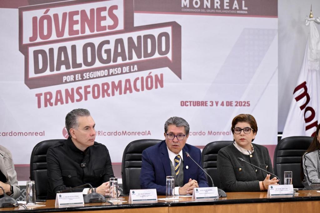 Octava Edición de Jóvenes dialogando refuerza Compromiso con La Transformación Nacional: Ricardo Monreal&nbsp;Ávila.