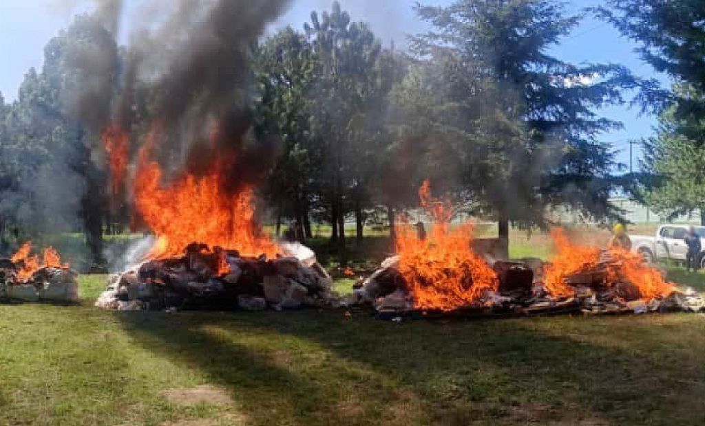 FGR Destruye Más de Una Tonelada y Media de Narcóticos y 12 Mil Objetos del&nbsp;Delito.