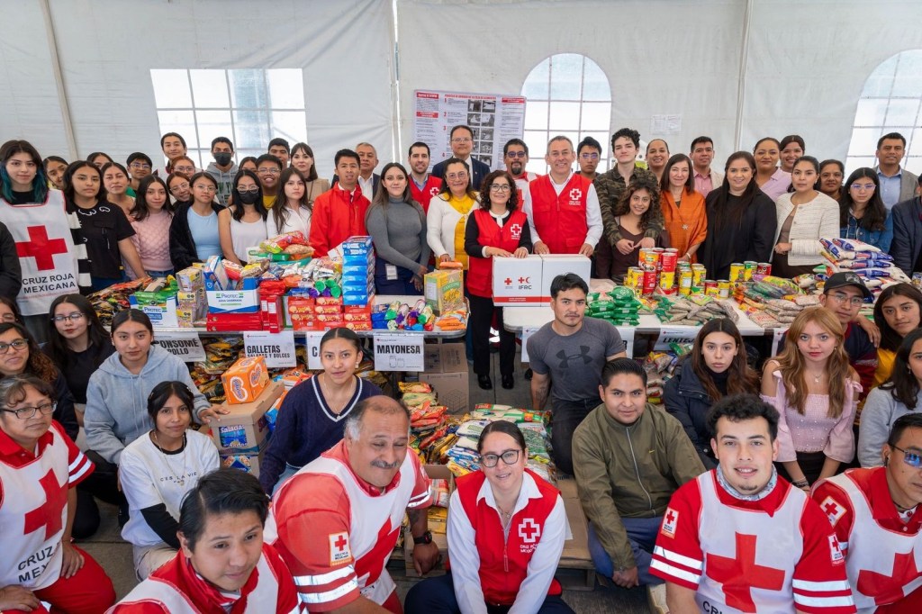 🟢🟡 UAEMéx y Cruz Roja Mexicana suman esfuerzos en beneficio de damnificados por lluvias en&nbsp;Veracruz.