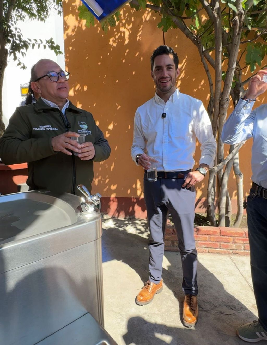 Arranca “Pepe” Couttolenc primeros bebederos de agua potable gratuita en municipios&nbsp;Verdes.