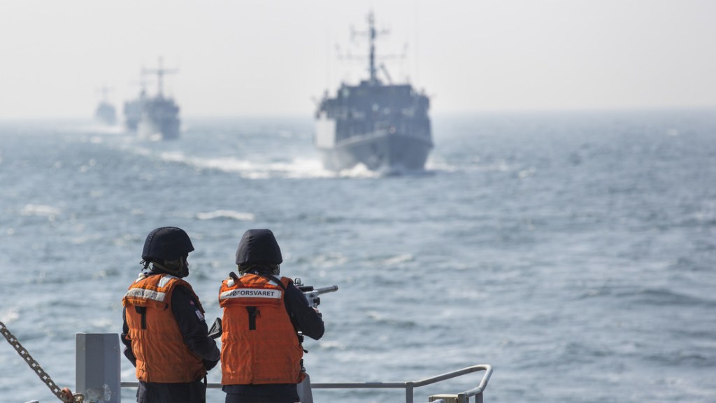 Miles de «buques fantasma» emiten señales de repente en el mar&nbsp;Báltico.