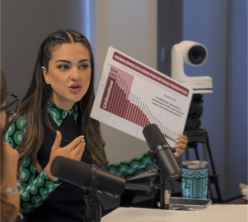 “Chihuahua es el estado con más homicidios en el país. No lo digo yo, lo reporta su fiscal”: responde Andrea Chávez a la&nbsp;gobernadora.