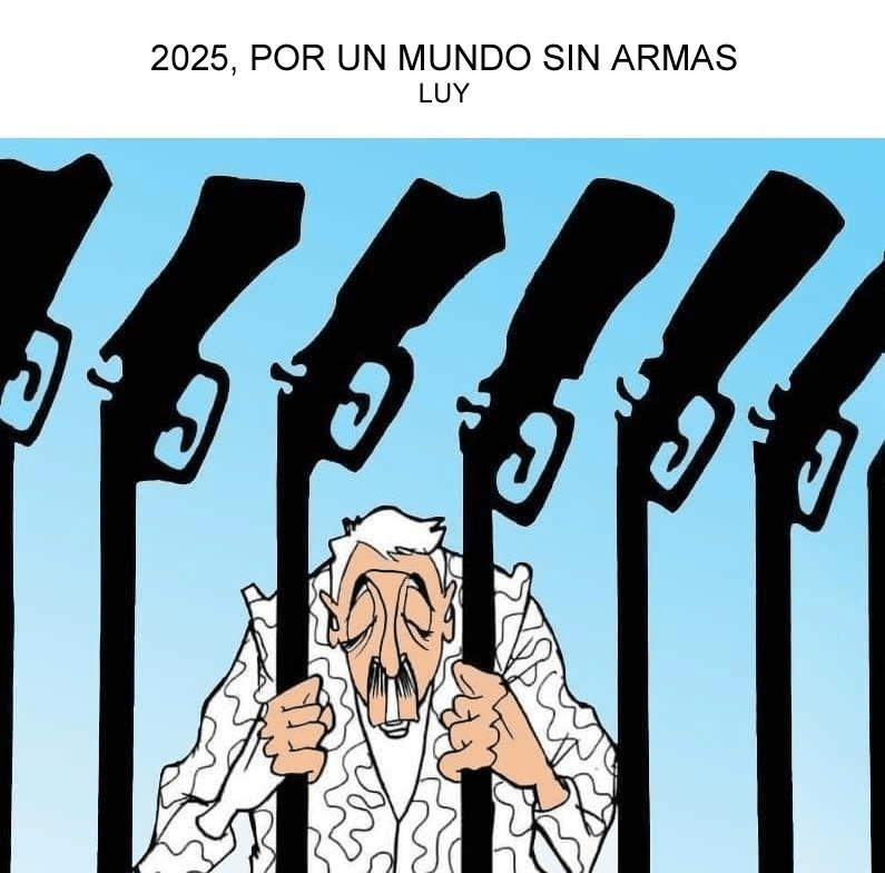 2025, Por un Mundo sin&nbsp;Armas.