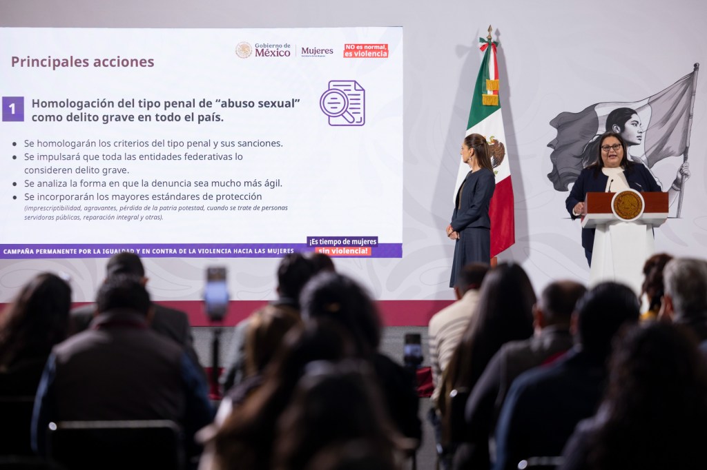 Gobierno de México presenta Plan Integral contra El Abuso Sexual para Garantizar El Acceso a La Justicia de Las Mujeres e Impulsar un Cambio Cultural en La&nbsp;Sociedad.