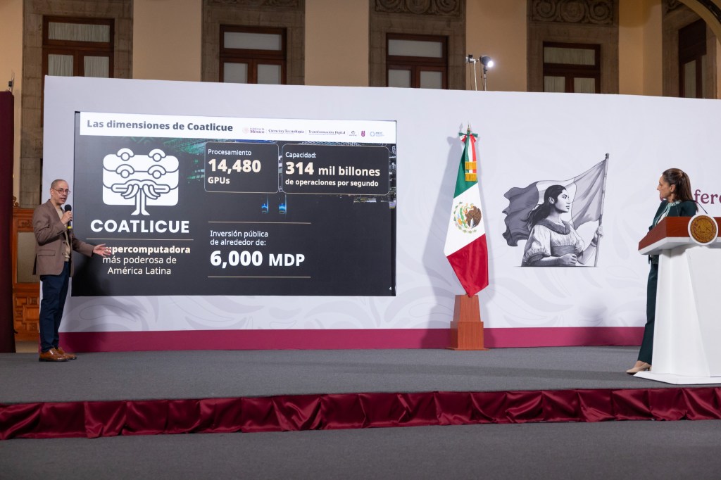 Presidenta Claudia Sheinbaum Pardo Presenta “COATLICUE”, La Supercomputadora del Pueblo de México y la Más Poderosa de América&nbsp;Latina.
