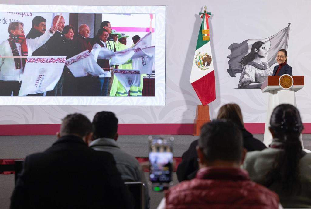 Plan Integral del Oriente: Presidenta Claudia Sheinbaum Pardo Encabeza Entrega de Trenes de Pavimentación a Municipios del Estado de&nbsp;México.