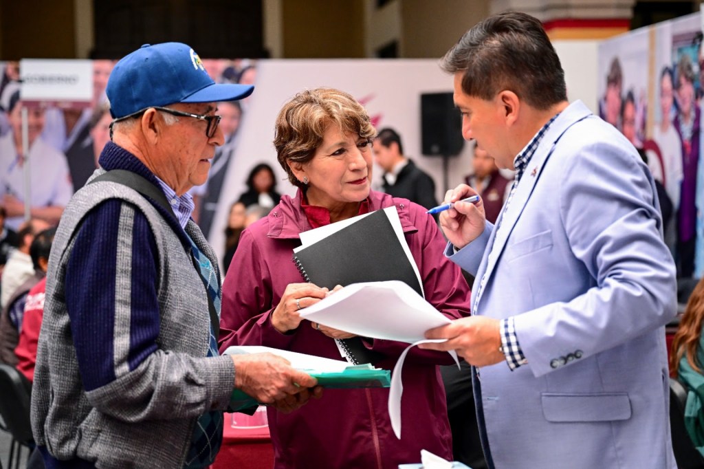 Gobernadora Delfina Gómez realiza Cuarta Audiencia Ciudadana; escucha a mexiquenses con gobierno de&nbsp;territorio.
