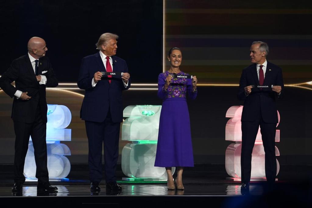 Estamos Orgullosas y Orgullosos de Recibir por Tercera Vez La Copa Mundial. Tenemos un Pueblo Extraordinario: Presidenta Claudia Sheinbaum Pardo en Sorteo FIFA&nbsp;2026.