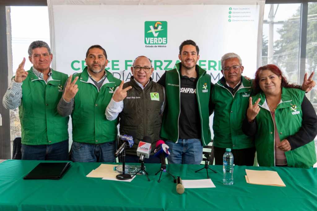 El Verde en Zinacantepec se fortalece con la suma de cuatro&nbsp;regidores.