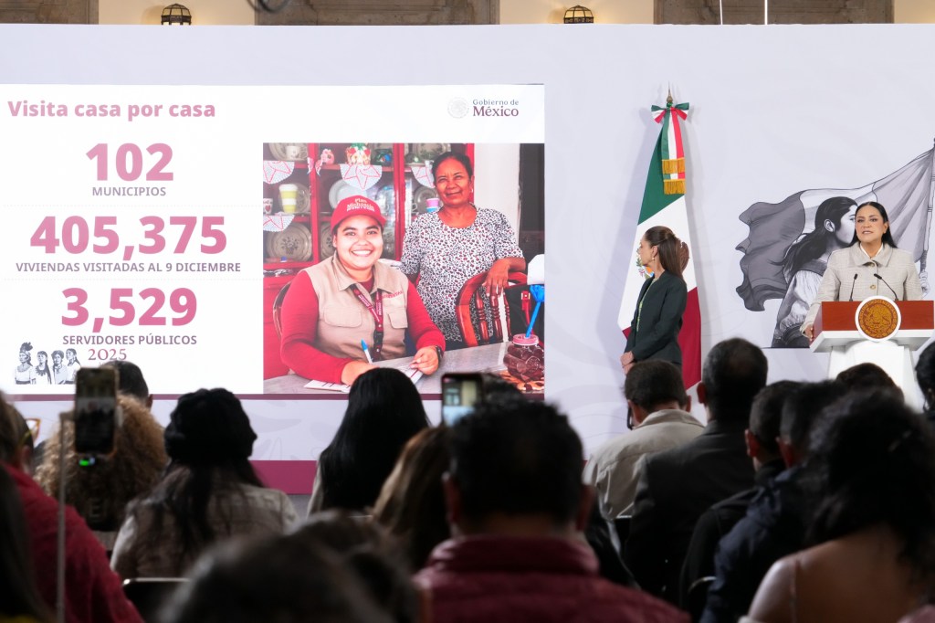 Presidenta Claudia Sheinbaum Pardo presenta Avances del Plan Michoacán: 405 Mil 375 Visitas Casa por Casa, más de 74 Mil Atenciones en Ferias del Bienestar y 400 Acciones para&nbsp;Jóvenes.