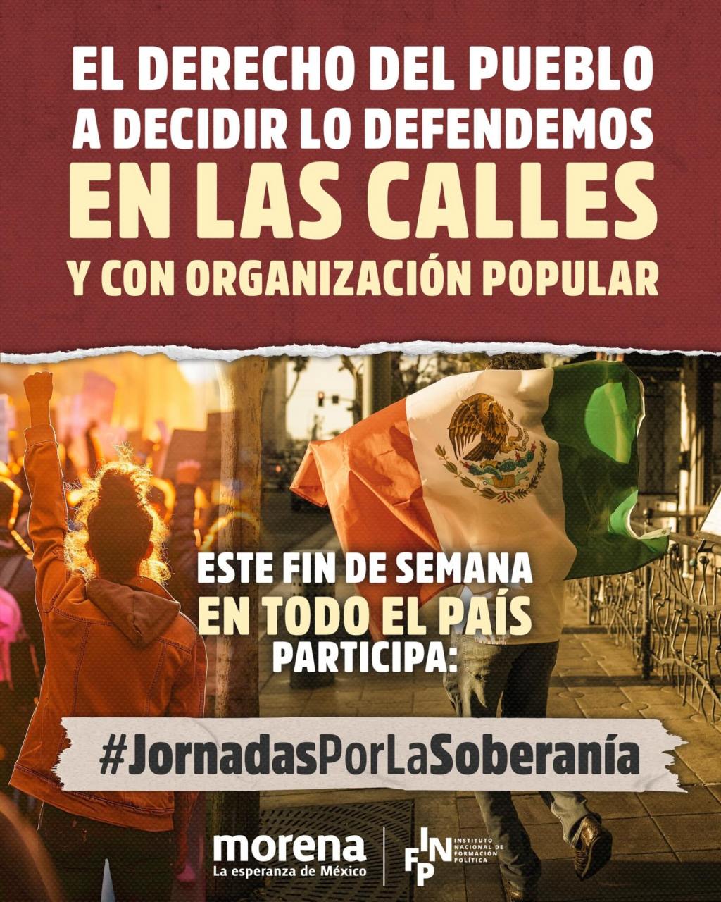 Este domingo 11 de enero participemos juntos en las Jornadas en Defensa de la Soberanía Nacional que se realizarán en todo el&nbsp;país.
