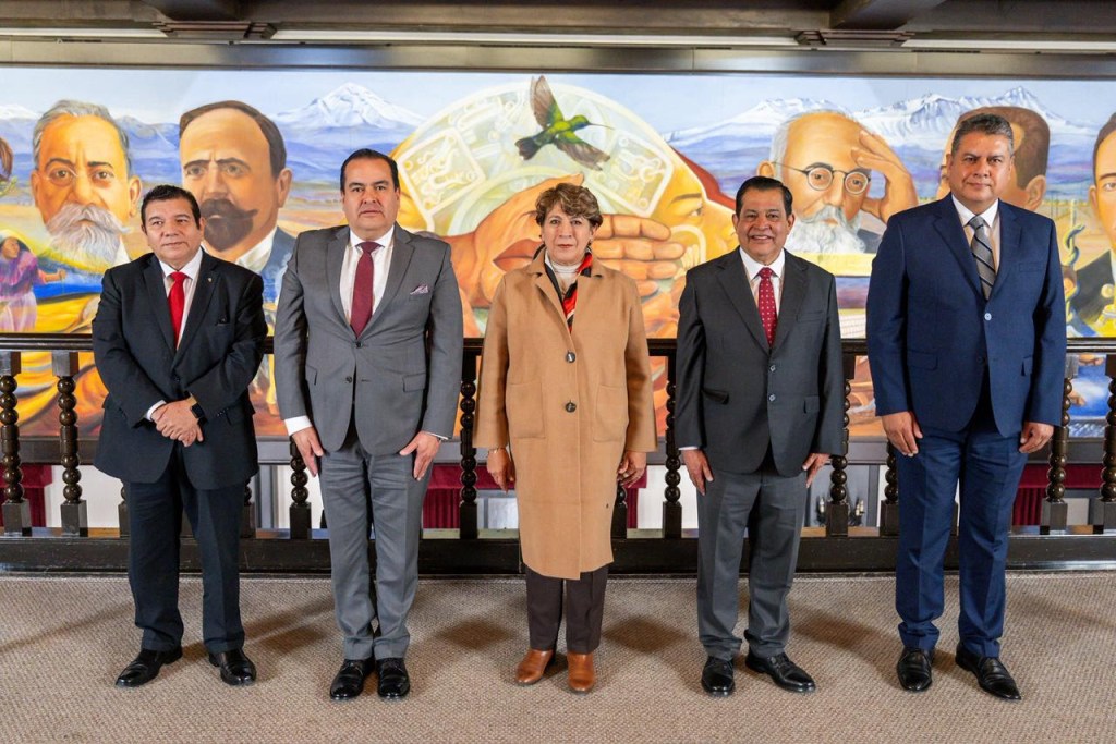 Gobernadora Delfina Gómez nombra a Juan Hugo de la Rosa García como Secretario de Movilidad del EdoMéx y a Joel González Toral como Director de la Junta de Caminos.