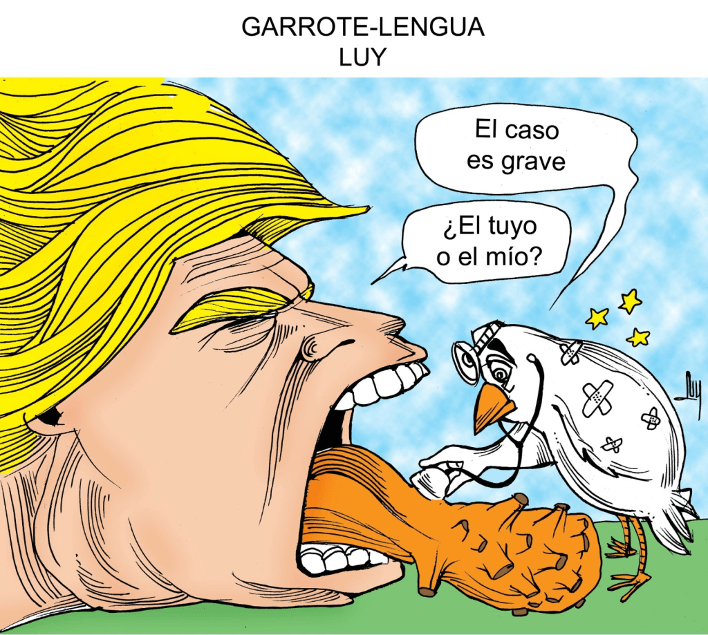 Garrote – Lengua.