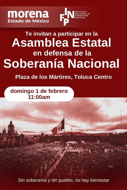 Con Soberanía y con Pueblo, SI Hay&nbsp;Bienestar.