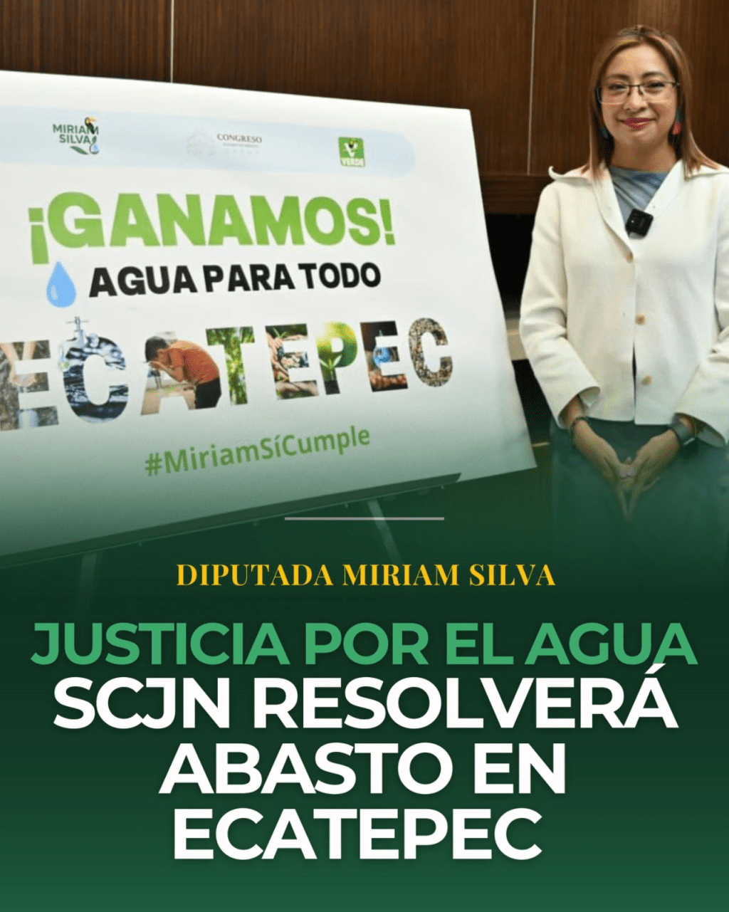 Justicia por El Agua, SCJN Resolverá abasto en&nbsp;Ecatepec.
