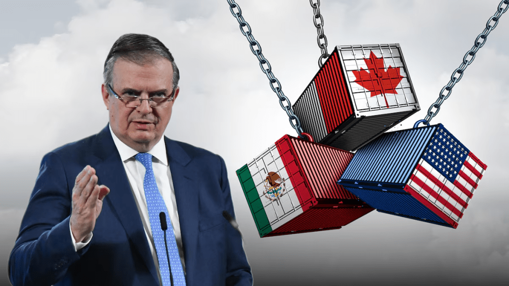 EU ‘da palmadita’ a México en revisión del T-MEC: Ebrard acuerda análisis sobre posibles&nbsp;cambios.