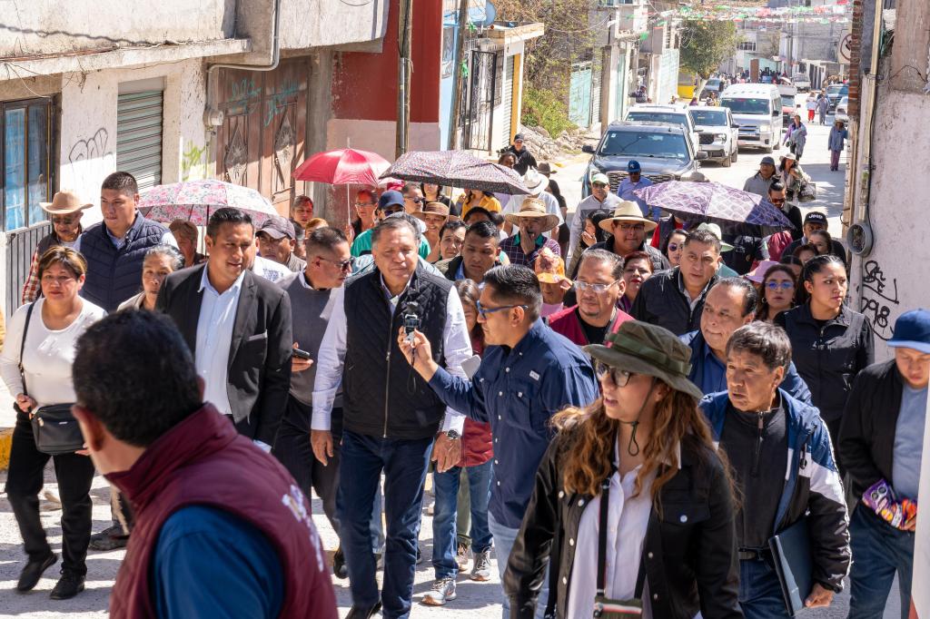 San Juan Tilapa estrena vialidad: Ricardo Moreno cumple y transforma la calle Vicente&nbsp;Guerrero.