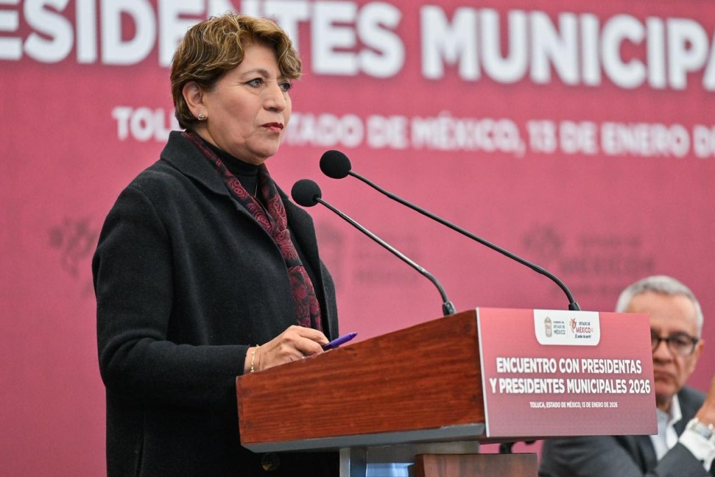 Alinea Gobernadora Delfina Gómez prioridades con los 125 municipios mexiquenses para fortalecer seguridad y obra pública este&nbsp;año.