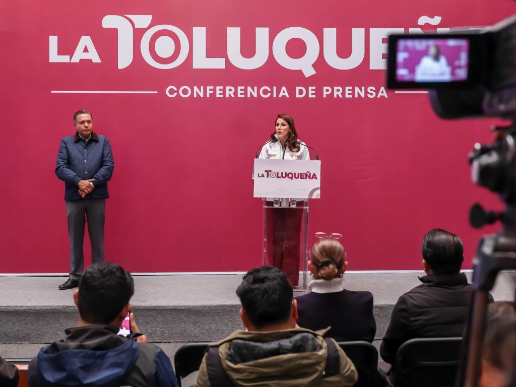 Impulsan Ricardo Moreno y Rocío Pegueros programa Toluca se pone en&nbsp;forma.