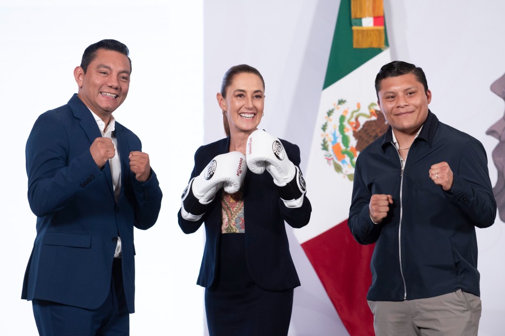 Presidenta Claudia Sheinbaum Pardo Presenta «Boxeando por La Paz»: 5 Mil Boxeadoras y Boxeadores Impartirán Clases de Boxeo a 100 Mil Niños y Jóvenes en Todo El&nbsp;País.