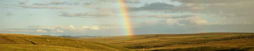 Respuesta de Dios con el arcoíris.