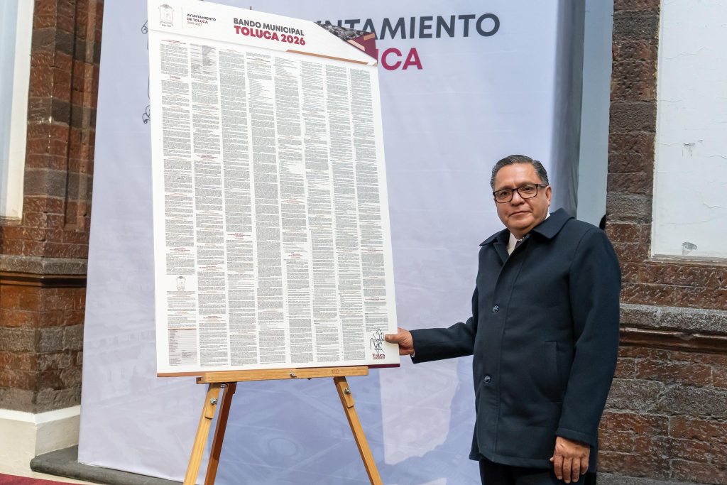 Presenta Ricardo Moreno ante la ciudadanía, las principales modificaciones al Bando Municipal&nbsp;2026.