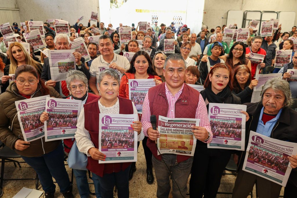 Agradezco la invitación a la Asamblea informativa del Diputado Octavio Martínez Vargas, donde Reafirmamos que el Trabajo en Territorio y la Cercanía con el Pueblo son Esenciales para Seguir Avanzando con Resultados y&nbsp;Bienestar.