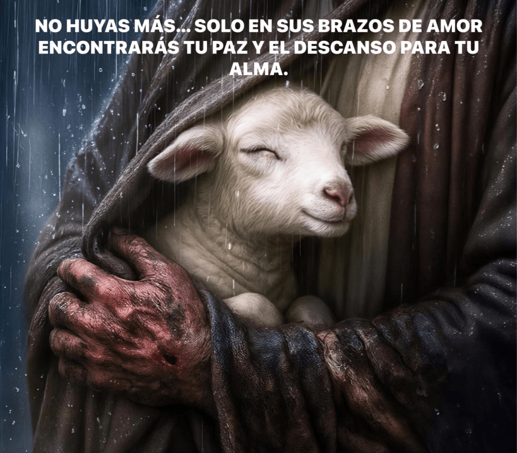 Solo en Sus Brazos de Amor, Estamos Seguros.
