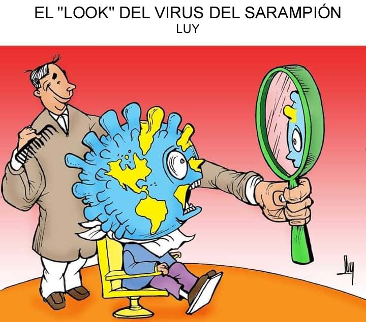 El «Look» del Virus del&nbsp;Sarampión.
