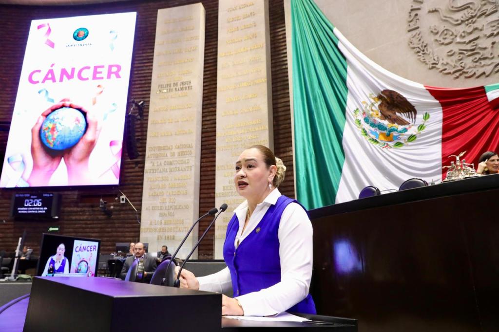 Diputada Federal del PRI Mónica Sandoval Hernández Llama a Unificar Esfuerzos y Acciones para Reducir Muertes por Cáncer en&nbsp;México.